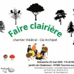 faire clairière affichette